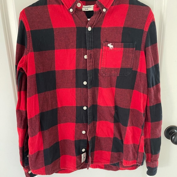 Abercrombie kids flannel 15/16 - Picture 1 of 6
